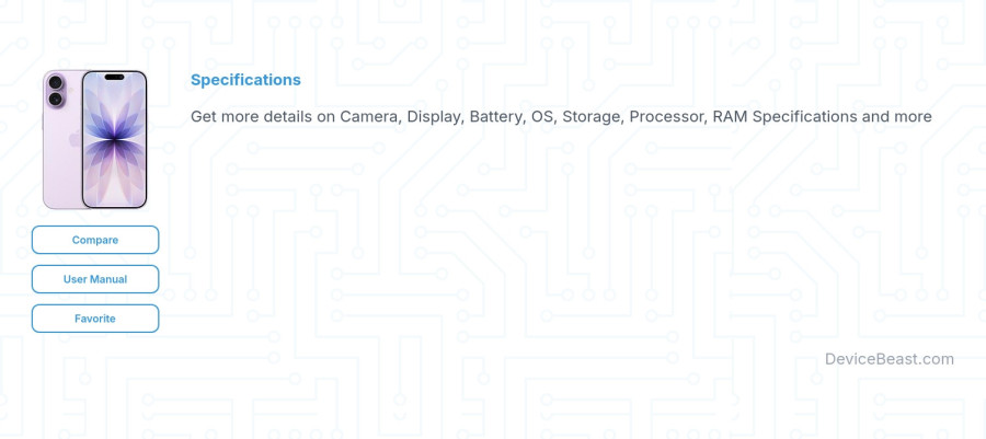  specifications overview cover