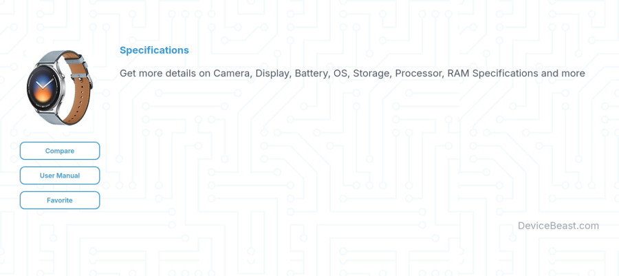  specifications overview cover
