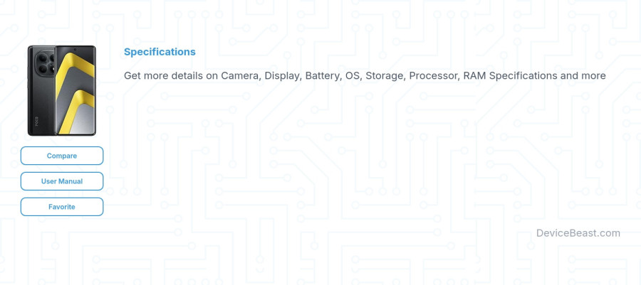  specifications overview cover