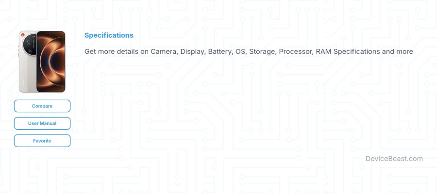  specifications overview cover